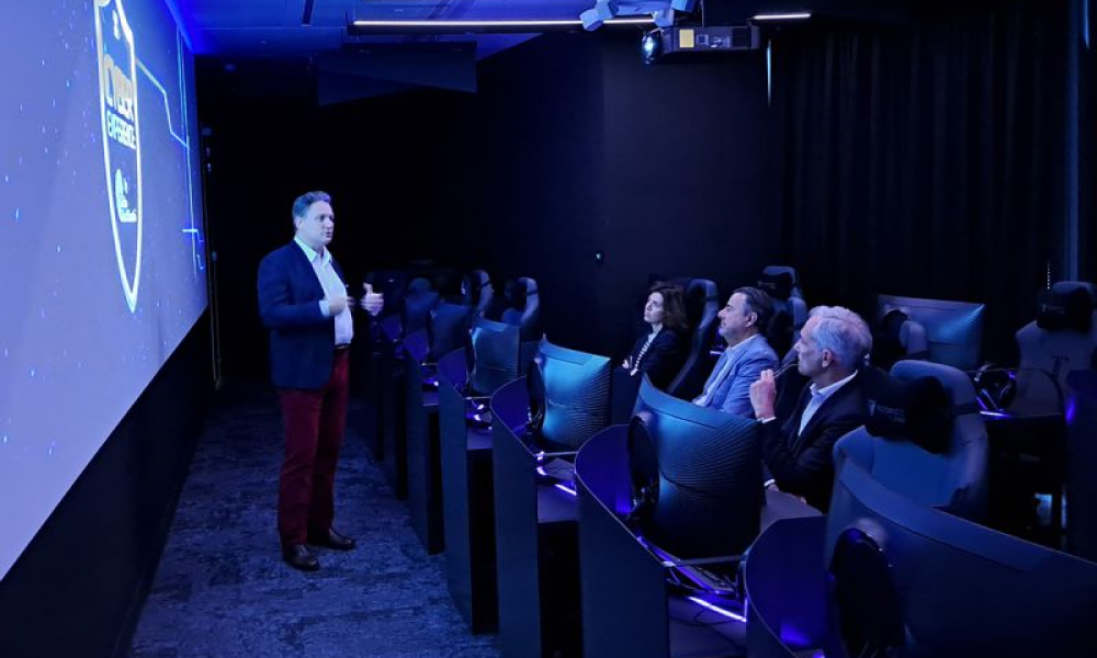 Visite de la direction du groupe Orange chez Cyber Experience