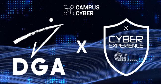 Visite d'une délégation de la Direction Générale de l'Armement à la salle Cyber Experience